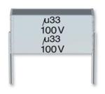 C polyester 1.0nF 400V 10% .. balení 100ks za 90Kč