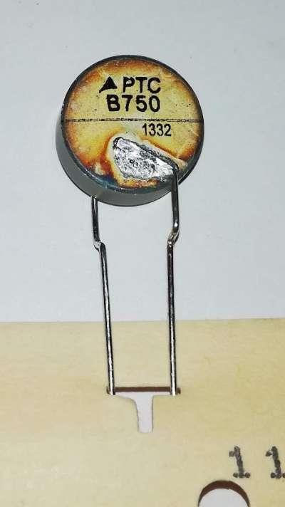 B59750B120A70Z15 - Ceramic PTC Resettable Fuse 420V Ih Through Hole Radial, Disc