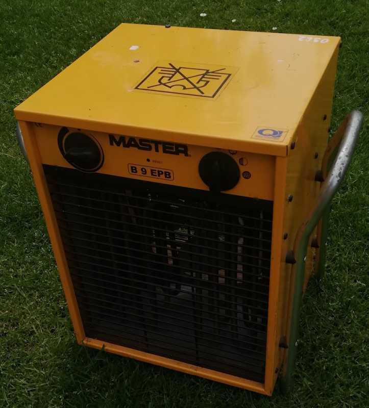 Elektrický ohřívač Master B 9 EPB od 4,5 do 9 kW, starší