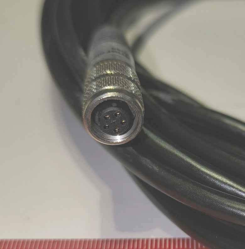 BAUMER 123167  ES 362CB5  Kabel s konektorem  M8, 5pin, 5 m