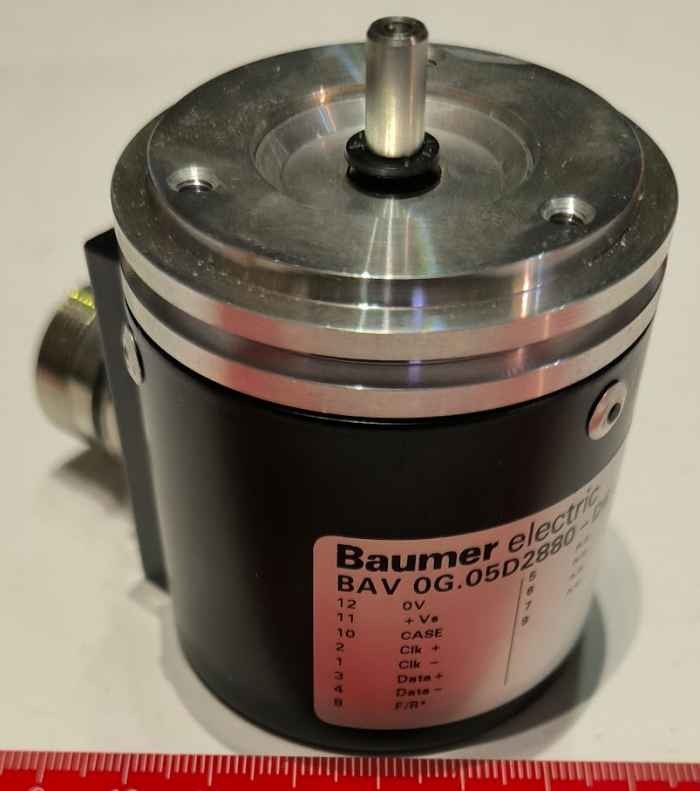 BAV 0G.05D.2880-D6-A - Baumer electric 125929 - Absolute shaft encoder .. cena na dotaz / price on request