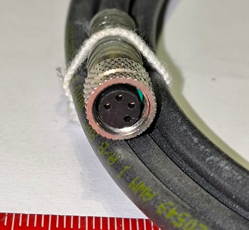 Baumer 10127800 - ESG 32AH0200 -  kabel s  konektorem M8 4pin, délka 2m