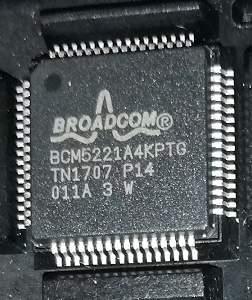 BCM5221A4KPTG - Broadcom - 10/100BASE-TX/FX MINI- TRANSCEIVER