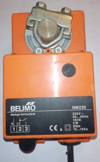 Servopohon Belimo NM 230, z demontáže