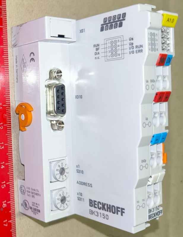 BK3150 - BECKHOFF - PROFIBUS Compact Bus Coupler  .. použitý / used   .. cena na dotaz / price on request