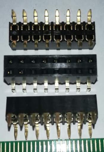 BL2-50D5GG-016U - BUCHSENLEISTE 16pin 180G 2R  .. balení 30ks za 99Kč