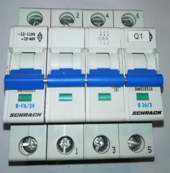 není skladem - BM018316 B16/3 + BM900005 B-FA/24