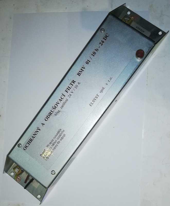 BMV01/10b-24DC ochraný a odrušovací filtr  .. použitý / used