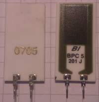 R tištěný na keramice 200R 10% 5W