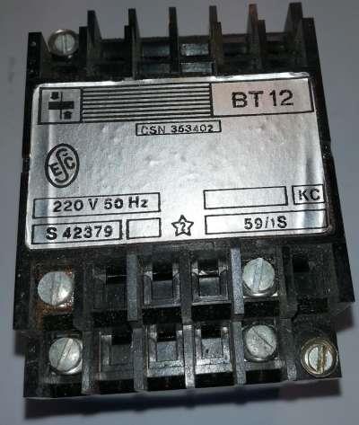 BT12KC 220V 50Hz 59/1S, starší .. cena na dotaz / price on request