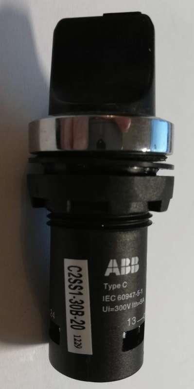 ABB Spínač C2SS1-30B-20 černý