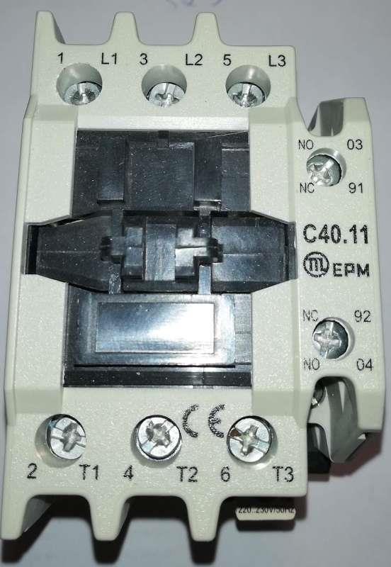 C40.11 230V 50Hz - stykač - EPM    .. cena na dotaz / price on request