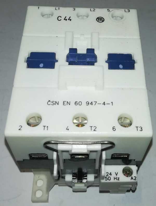 C44 - 24V/50Hz - stykač - Elektropřístroj    .. cena na dotaz / price on request