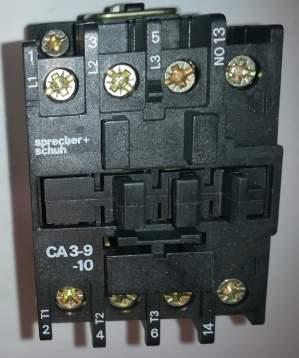 stykač CA3-9-10 24V/50Hz, 28V/60Hz Sprecher-Schuh.. cena na dotaz / price on request