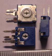 R trimr 500k 0,15W 20%, 200V, stojatý, CA9 MH2,5 500k     .. balení 250ks za 250Kč