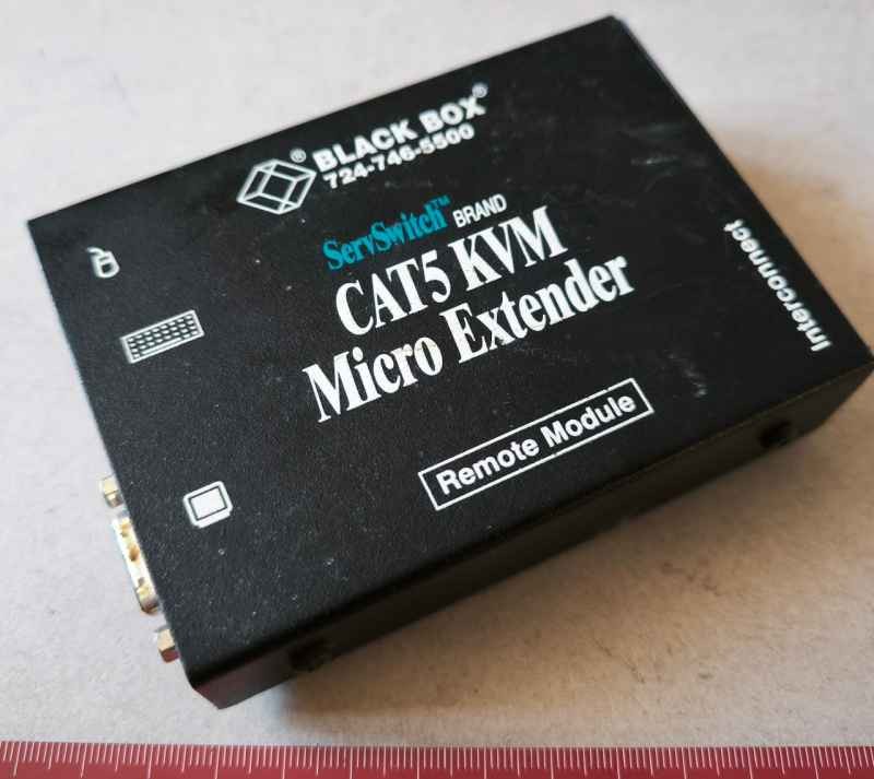 CAT5KVM - Micro Extender .. použitý / used  .. cena na dotaz / price on request