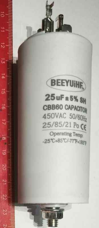 CBB60 capacitor 25uF