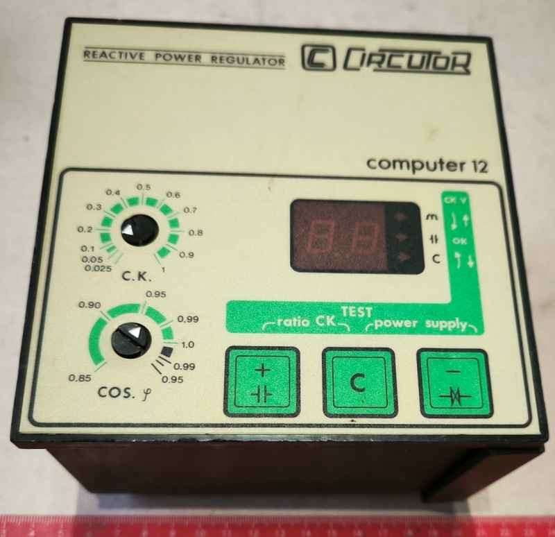 Circutor Reactive Power Regulator Computer 12  .. použitý / used   .. cena na dotaz / price on request