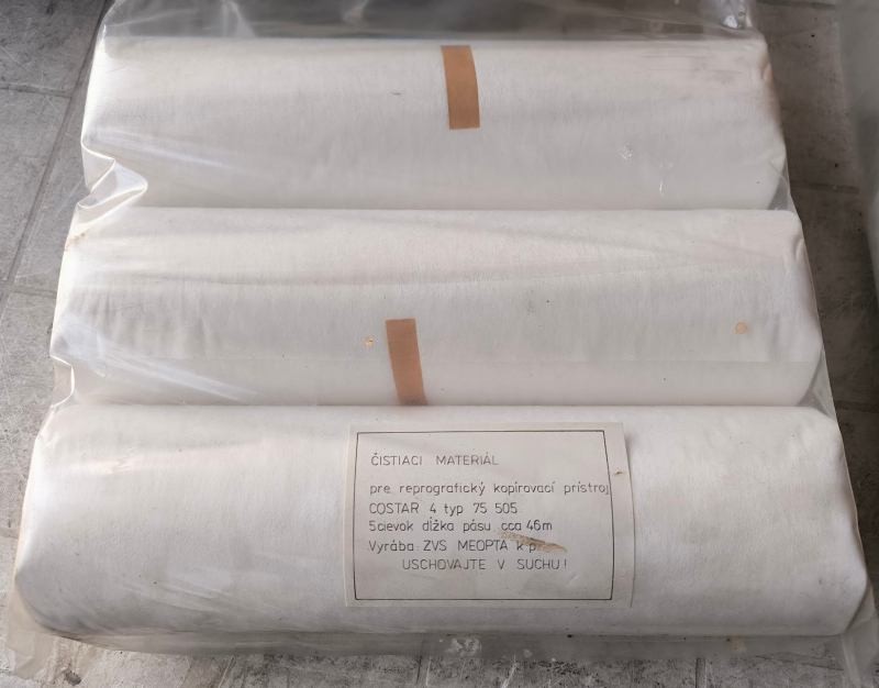 čístící materiál na kopírovací stroj COSTAR, návin 46m