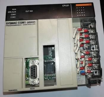 CQM1-CPU21-E OMRON .. použitý / used .. cena na dotaz / price on request