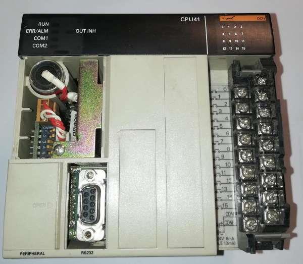 CQM1-CPU41-E OMRON   .. použitý / used .. cena na dotaz / price on request