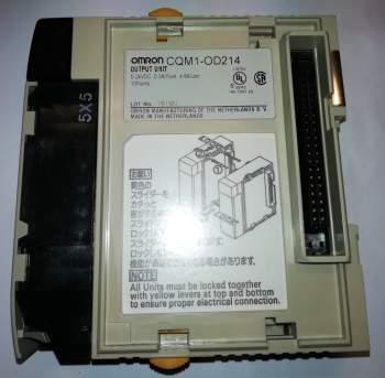 CQM1-OD214 OMRON -  OUTPUT MODULE 16 SOLID STATE  .. použitý / used .. cena na dotaz / price on request