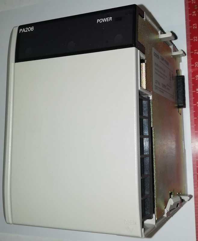 není skladem - CQM1-PA206 OMRON -  POWER MODULE  .. použitý / used .. cena na dotaz / price on request