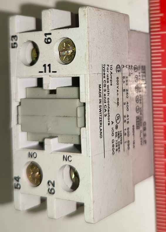 CS3-P -  pomocný kontakt Sprecher Schuh .. cena na dotaz / price on request