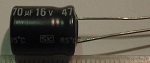 není skladem - C 470uF 16V  .. balení 200ks za 100Kč
