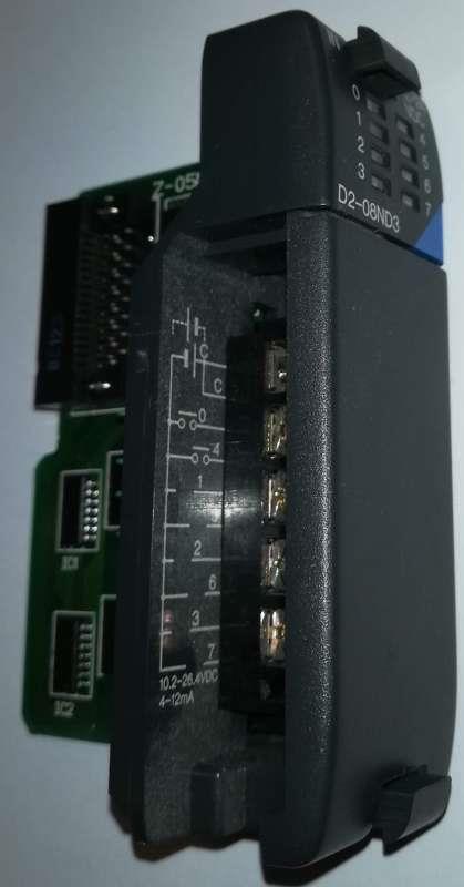 D2-08ND3 - 8-pt. DC Input module for DL205 PLC  .. cena na dotaz / price on request