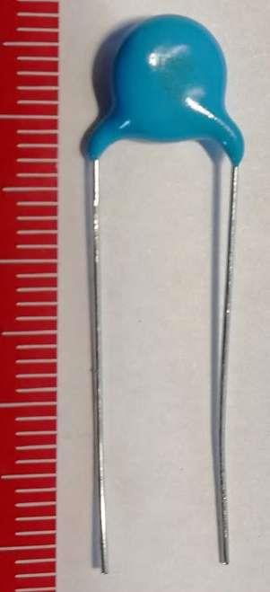 C - 1000 pF ±10% 3150V (3.15kV) Ceramic Capacitor DEBB33F102KC4B MURATA  .. balení 1000ks