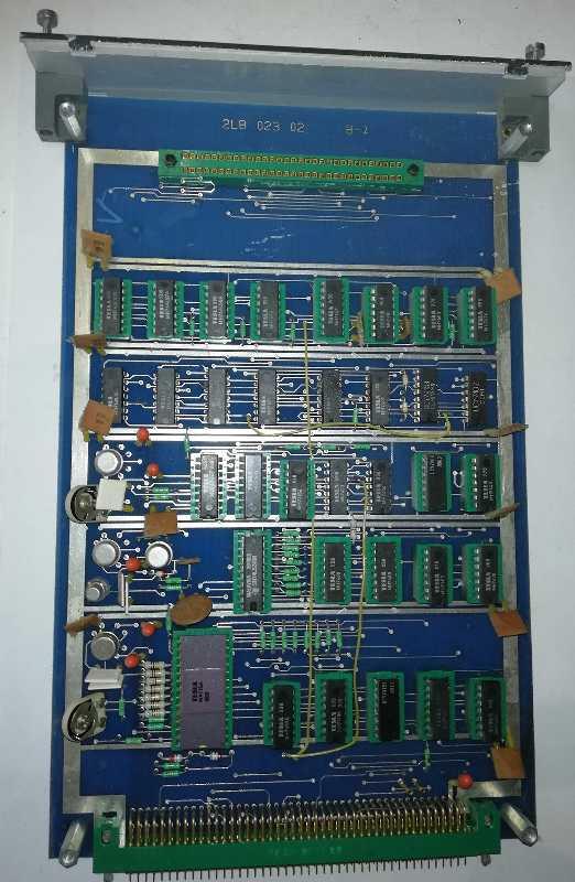 DESKA-2LB02302 - FRB TY5219011, MMAC16A, MH7493A, MH74188, MDAC08EP, patice, další IO, ..