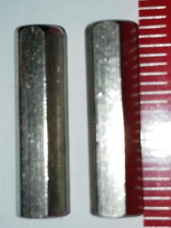 není skladem - DI5 M3x20 - Distanční sloupek F/F M3 L20mm SW5 mosaz/Ni ..  balení  64ks za 90Kč