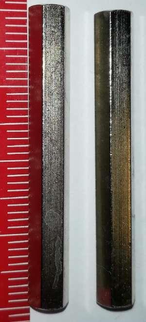 DI5 M3x40 - Distanční sloupek F/F M3 L40mm SW5 mosaz/Ni ..  balení  50ks za 90Kč