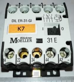 stykač DIL-ER-31-GI  .. 24Vdc z demontáže
