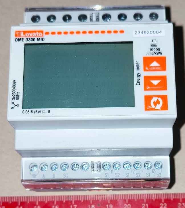 DME D330 MID -  LOVATO ELECTRIC - elektroměr třífazový