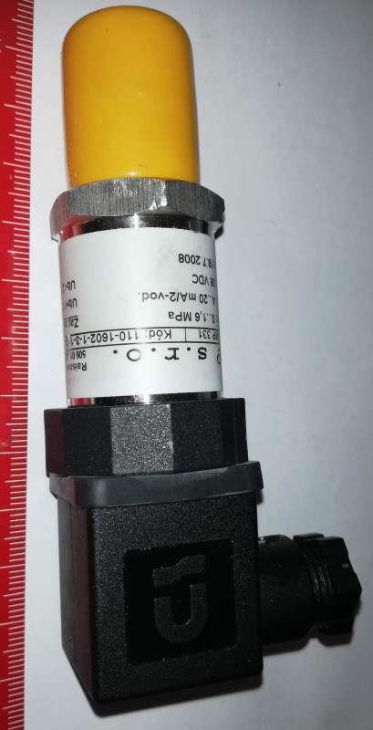 DMP 331 110 1602 1 3 100 800 1 000 - Snímač relativního tlaku | 0 až 1,6 MPa | 4 až 20 mA / 2vodič