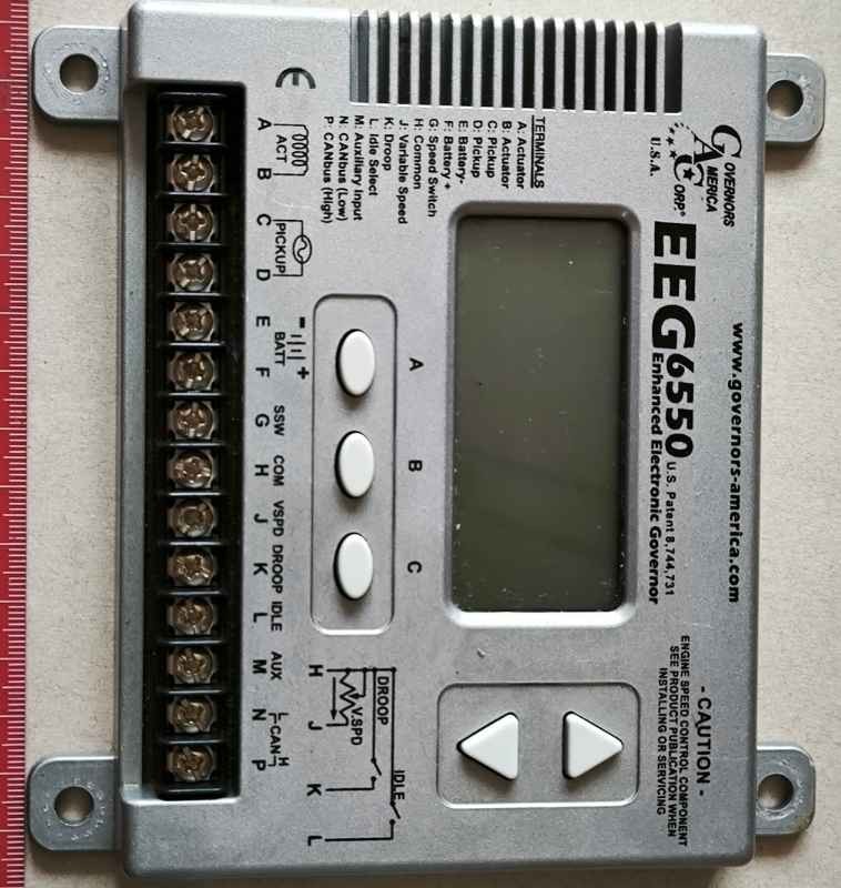 EEG6550 Enhanced Electronic Governor  -  .. cena na dotaz / price on request