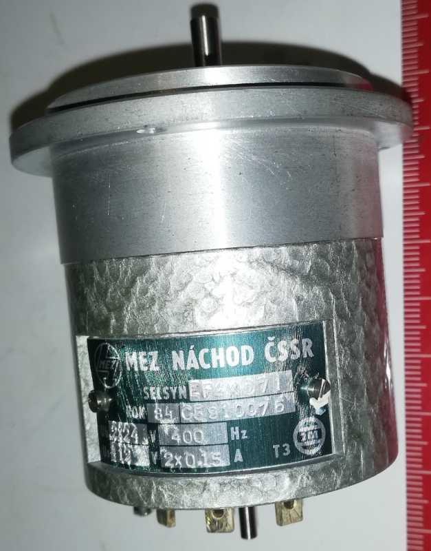 selsyn EF4KD71  - 2x24V 400Hz 0,11A .. použitý / used .. cena na dotaz / price on request