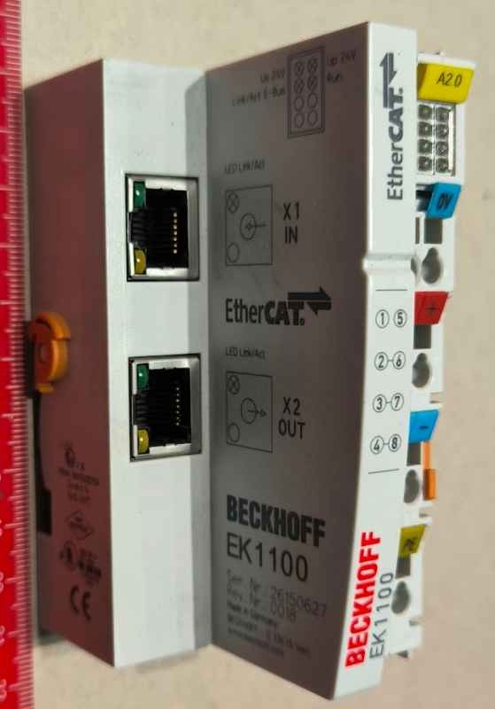 EK1100 - BECKHOFF - EtherCAT Coupler  .. použitý / used   .. cena na dotaz / price on request