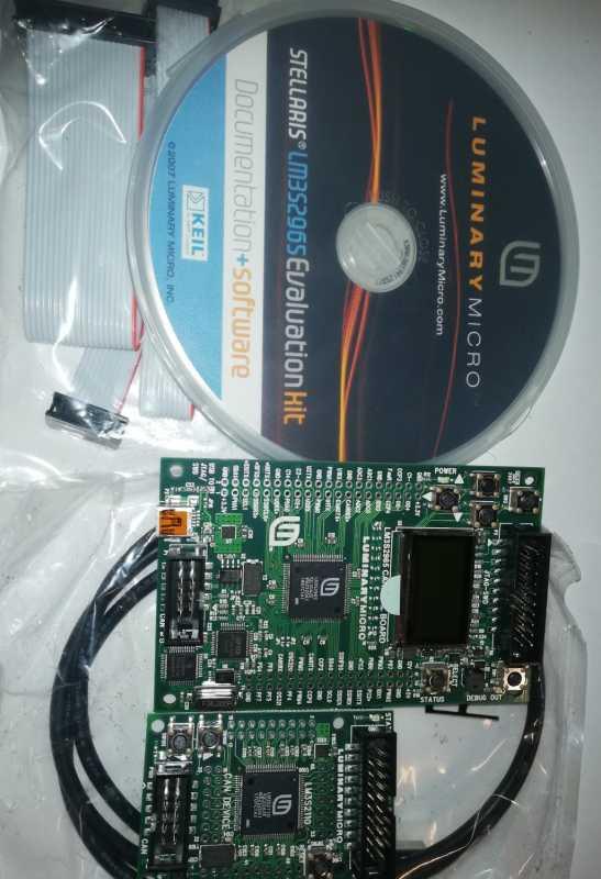 EKK-LM3S2965 .. TI Development Boards & Kits - ARM STELLARIS CAN EVAL KIT W/KEIL (MDK-ARM)