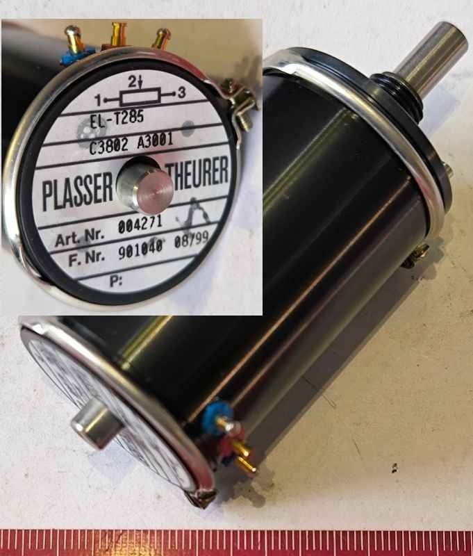 EL-T285 / C3802 A3001 - Plasser & Theurer leží dlouho na skladě, nutno otestovat, záruka na otestování 31 dnů
