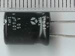 ELRA 100u 50V - rad. elyt .. balení 100ks za 50 Kč