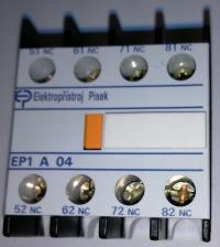 EP1A04 - pomocné kontakty   .. cena na dotaz / price on request