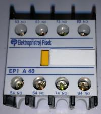EP1A40 - pomocné kontakty   .. cena na dotaz / price on request