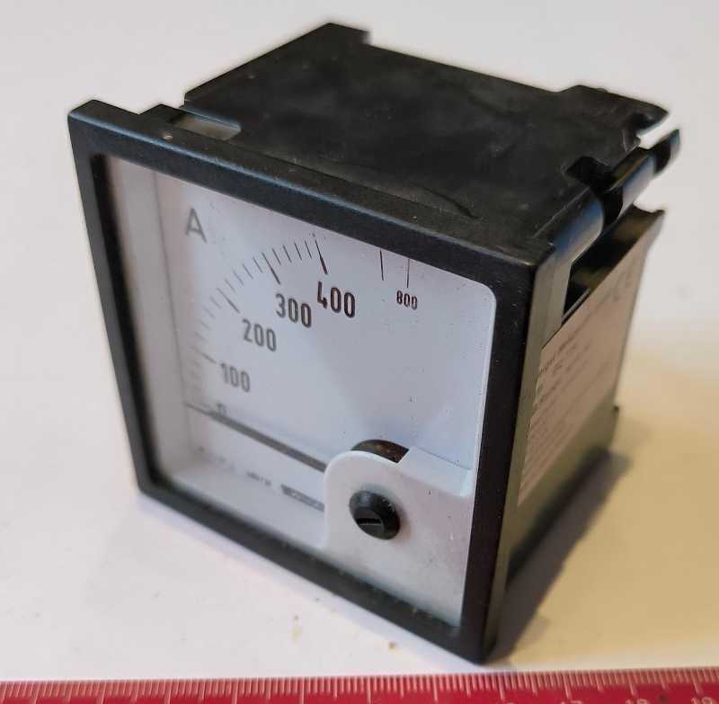 měřící přístroj WEIGEL EQ72K, 1Aac,  st.400Aac  .. použitý / used   .. cena na dotaz / price on request