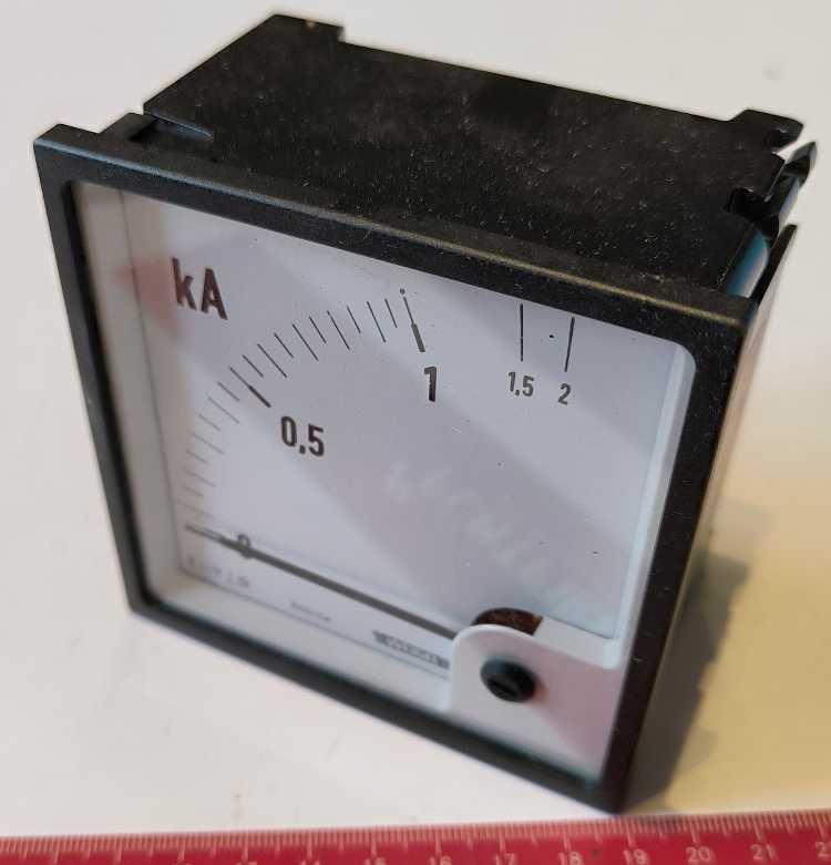 měřící přístroj WEIGEL EQ96K, 5/10A,  st.1 kA  .. r.v.1999   .. cena na dotaz / price on request