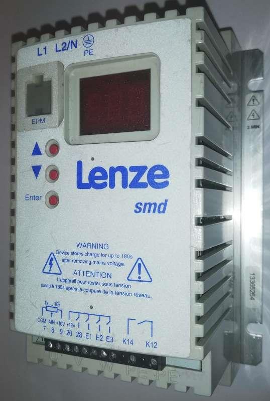 ESMD371X2SFA - 0.37KW LENZE SMD 1 PHASE 230V INVERTER  .. cena na dotaz / price on request