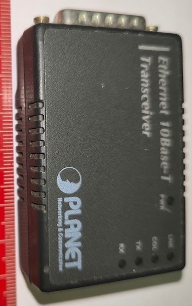 ET517 - Planet Technology Et-517 AUI to TP Ethernet Transceiver  .. použitý / used   .. cena na dotaz / price on request