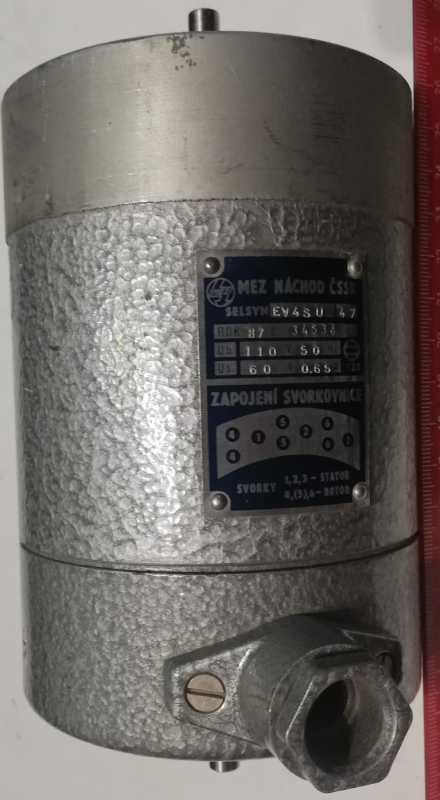 selsyn EV4SU47 MEZ Náchod r.v.1987  .. cena na dotaz / price on request